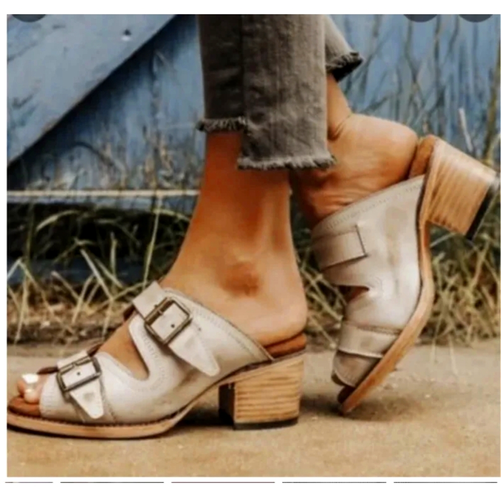 Freebird by Steven Gray Buckle Sandals